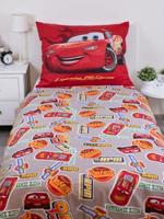 Cars Dekbedovertrek rood - 140 x 200 cm - Katoen - thumbnail