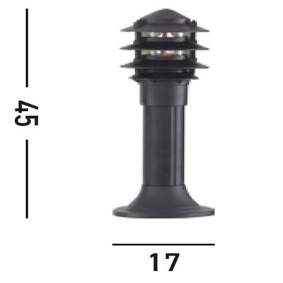 Searchlight TerraslampPosts - 1075-450