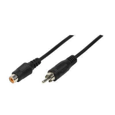 LogiLink CA1033 Cinch Audio Aansluitkabel [1x - 1x ] 10.00 m Zwart (mat)