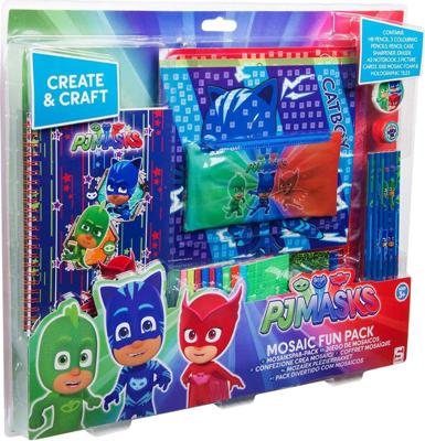 Bongers Speelgoed Pj masks mozaik plezier pakket 15-delig