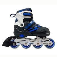 Inline skates - maat 29-32 - blauw/zwart - thumbnail