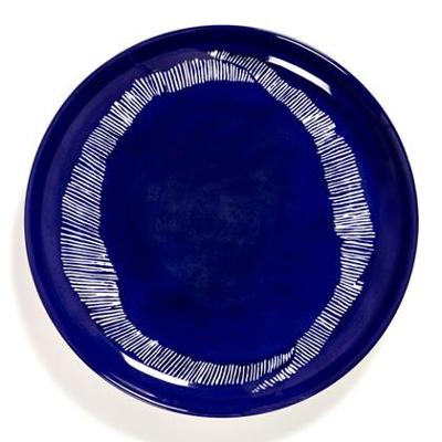 SERAX - Feast by Ottolenghi - Ontbijtbord M 22cm Lapis Lazuli Swirl-S SERAX - Feast by Ottolenghi - Ontbijtbord M 22cm Lapis Lazuli Swirl-S