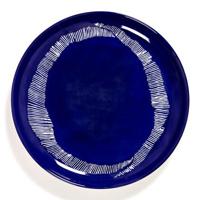 SERAX - Feast by Ottolenghi - Ontbijtbord M 22cm Lapis Lazuli Swirl-S - thumbnail
