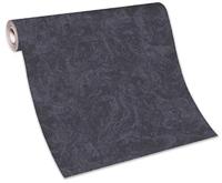 Dutch Wallcoverings Behang Carat Deluxe Uni Zwart 10078-15 - thumbnail