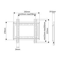 TV houder Ewent EW1501 23 "-42" 23" 35 kg - thumbnail