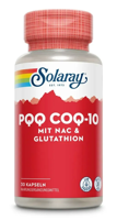 Solaray PQQ, CoQ10 met NAC en Glutathion Capsules - thumbnail
