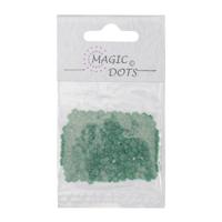 Magic Dots • dots flower xmas groen - thumbnail