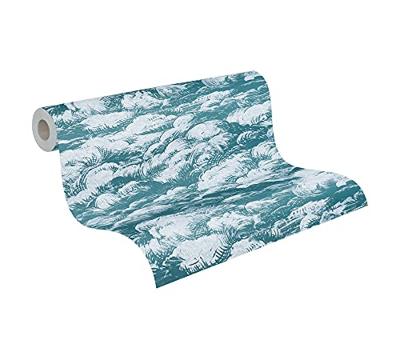Architects Paper Jungle Chic blauw behang | 377053 - thumbnail