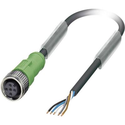 Phoenix Contact 1683374 Sensor/actuator connector, geassembleerd M12 Aantal polen (sensoren): 5 Bus, recht 10.00 m 1 stuk(s)
