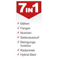 Scheppach MS150-46E Grasmaaier | zelfaan. E-Start - 5911244903 - thumbnail