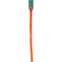 Hondenhalsband - AIME - Fluorescerende Jacht - Maat L 63-67 cm - Fluorescerend Oranje PVC - thumbnail