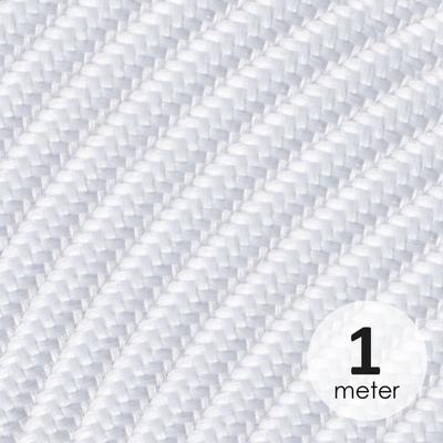 Strijkijzersnoer wit 3-aderig per meter