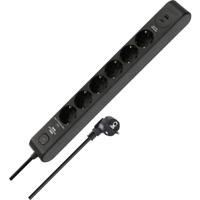 Brennenstuhl 1150790602 Stekkerdoos Zwart, Antraciet Randaarde stekker 1 stuk(s) - thumbnail