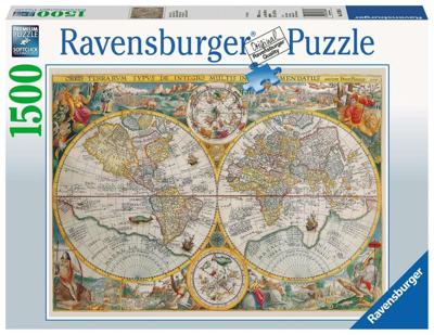 Ravensburger historische kaart 1500pcs Ravensburger historische kaart 1500pcs