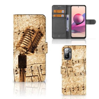Xiaomi Redmi Note 10/10T 5G | Poco M3 Pro | Telefoonhoesje met foto | Bladmuziek Xiaomi Redmi Note 10/10T 5G | Poco M3 Pro | Telefoonhoesje met foto | Bladmuziek