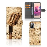 Xiaomi Redmi Note 10/10T 5G | Poco M3 Pro | Telefoonhoesje met foto | Bladmuziek - thumbnail