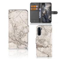 OnePlus Nord | Bookcase | Marmer Beige - thumbnail