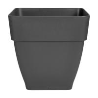 Elho pot vibia campana vierkant 30cm - antraciet - thumbnail