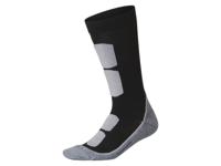 esmara Heren thermo sportsokken (Zwart/zilver, 39/40) - thumbnail
