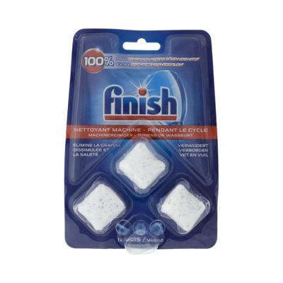 Vaatwasmachine-reiniger tabs Finish 3 stuks Vaatwasmachine-reiniger tabs Finish 3 stuks