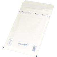 OFFICE products luchtkussenenveloppen, met stripsluiting, 150 x 215 mm, wit, pak van 10 stuks - thumbnail