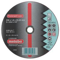 Metabo 616222000 Doorslijpschijf recht 125 mm 25 stuk(s) RVS - thumbnail