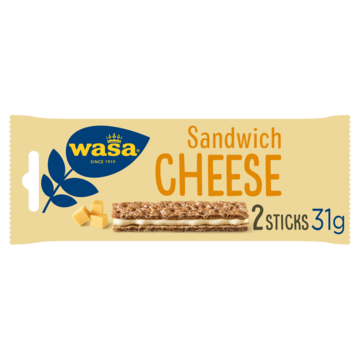 Wasa Sandwich Cheese 3 x 31 g bij Jumbo