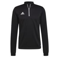 adidas Entrada 22 Trainingstrui 1/4-Zip Zwart Wit - thumbnail