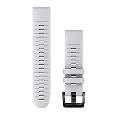 Garmin QuickFit Hologebandje (22mm), geschikt voor geselecteerde fēnix-, epix-, Descent-, D2-, Instinct-, Forerunner- en Approach series smartwatches, Originele accessoire, Silicone, Whitestone