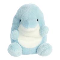 Palm Pals Dolfijn knuffeltje - 13 cm - thumbnail