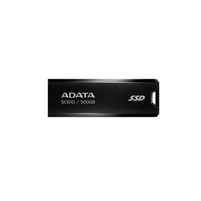 Externe Harde Schijf Adata SC610-500G-CBK SSD 500 GB SSD - thumbnail