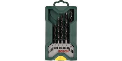 Bosch Accessoires 7-delige mini-X-Line houtborenset - 2607019580 Bosch Accessoires 7-delige mini-X-Line houtborenset - 2607019580