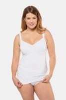 Ulla Popken Hemd, V-hals, cups - Grote Maten - thumbnail