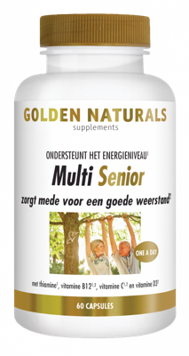 Golden Naturals Multi Strong Gold Senior 60Capsules