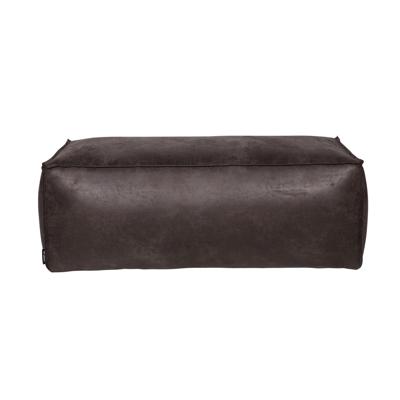 WOOOD Poef 'Rodeo' zwart