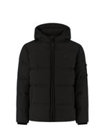 Ballin winter winterjas jongens - zwart - gewatteerd - logo badge - thumbnail