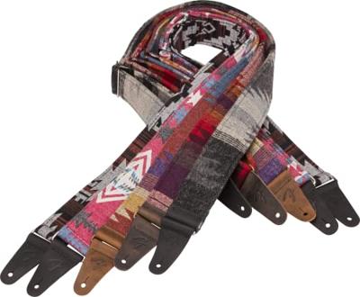 Fender Zion Strap Gray Aztec gitaarband 2 inch