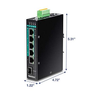 TrendNet TI-PG541i Industrial Ethernet Switch 10 / 100 / 1000 MBit/s
