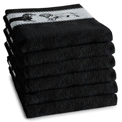 DDDDD DDDDD keukendoek Saar zwart 50x55 (per stuk)