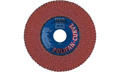 PFERD TOOLS 67689068 A Sgp Curve Alu Lamellenschijf Diameter 125 mm Boordiameter 22.23 mm 10 stuk(s)