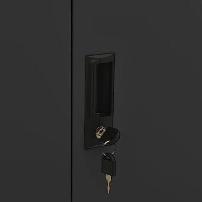 Kantoorkast 90x40x102 cm staal antracietkleurig