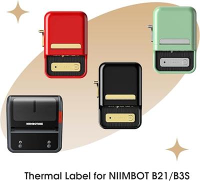 NIIMBOT A2A18918301 Wit 110 stuk(s) Prijslabels, Naametiketten