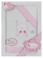 Interbaby lakenset wieg 110 x 82 cm katoen - thumbnail