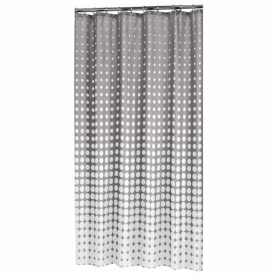 Sealskin douchegordijn Speckles polyester grijs print 180x200 cm