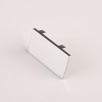 Afdekkap Best Design Voor Muurprofiel Inloopdouche Erico 3880000-3880010-3880020-3880030 Chroom - thumbnail