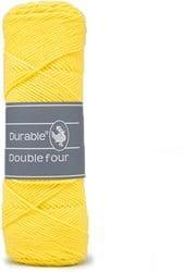 Durable Double Four 2180 Bright yellow - Haakgaren / Breigaren