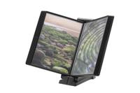 Infomanager Djois Flex-O-Frame basis met 10-tassen antraciet/zwart - thumbnail