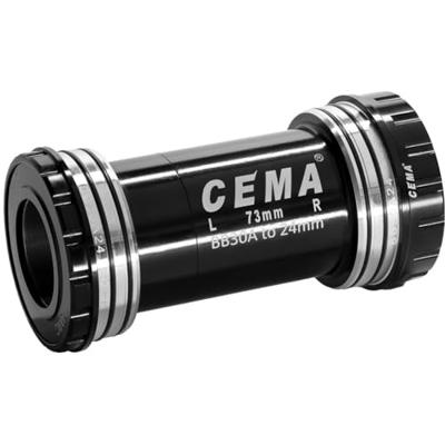 CEMA bracketas bb30a interlock shimano-rvs-zwart