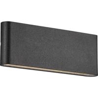 Nordlux Strakke design wandlampKinver zwart 26cm - 2118181003 - thumbnail