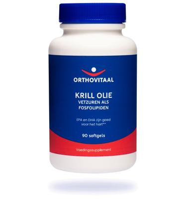 OrthoVitaal Krill olie 500mg 90 Softgels